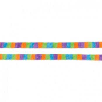 Chenille Band Multicolor 10mm Breit